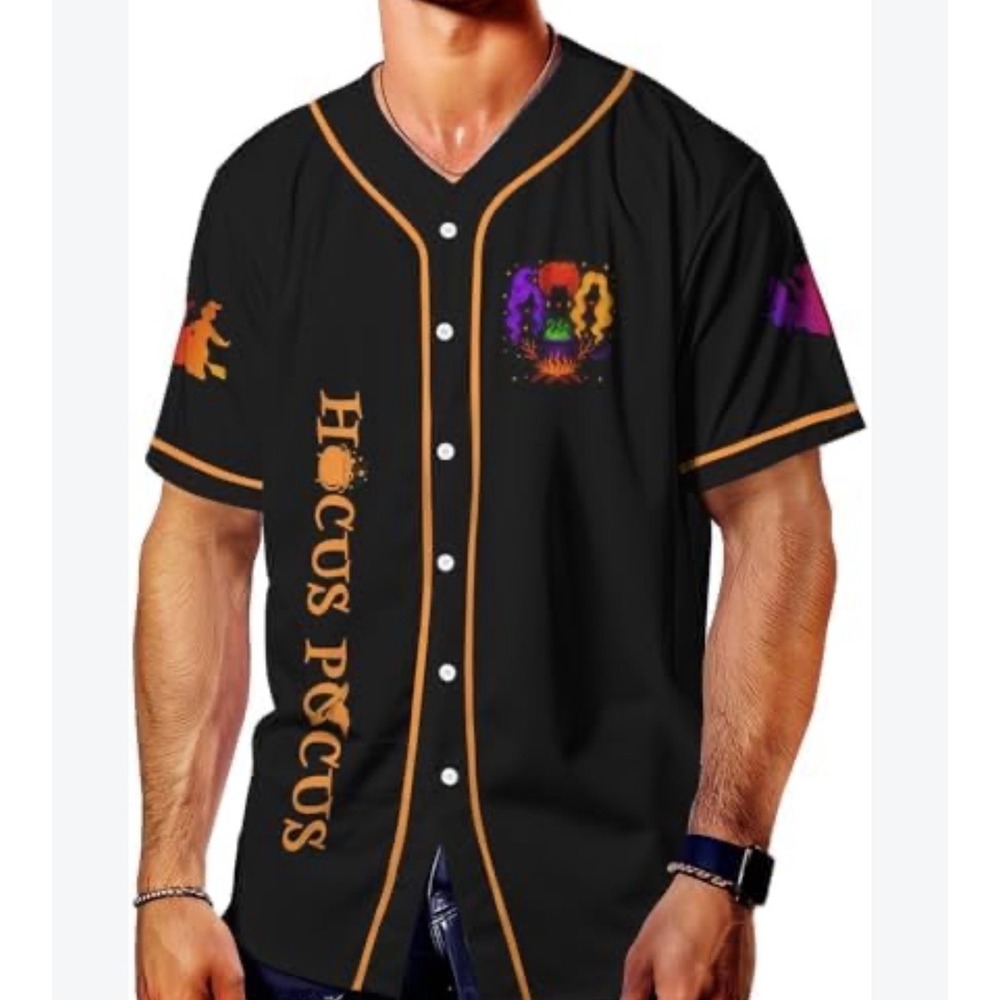 Fat Mummy Hocus Pocus Halloween Baseball Jersey – Women's XL – NWT